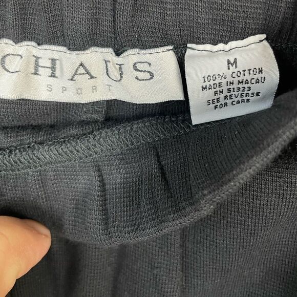 NWT Chaus Sport Black Casual Pants Size M - Picture 4 of 4